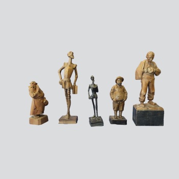 sculture artigianali in legno